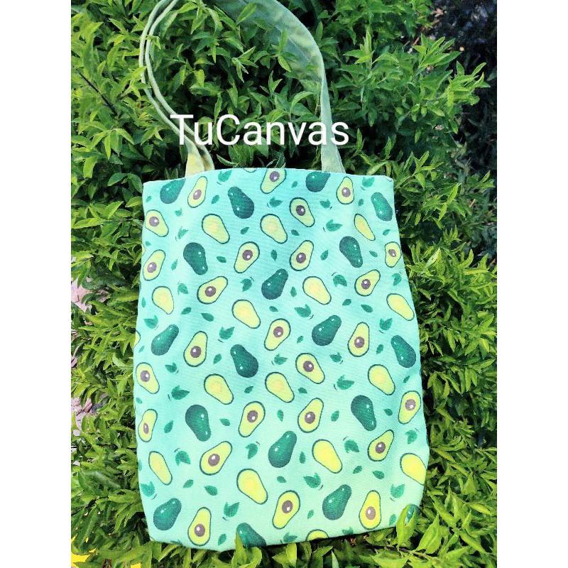 Túi tote canvas 2 mặt 2 STYLE tiện ích thời trang phong cách Hàn Quốc