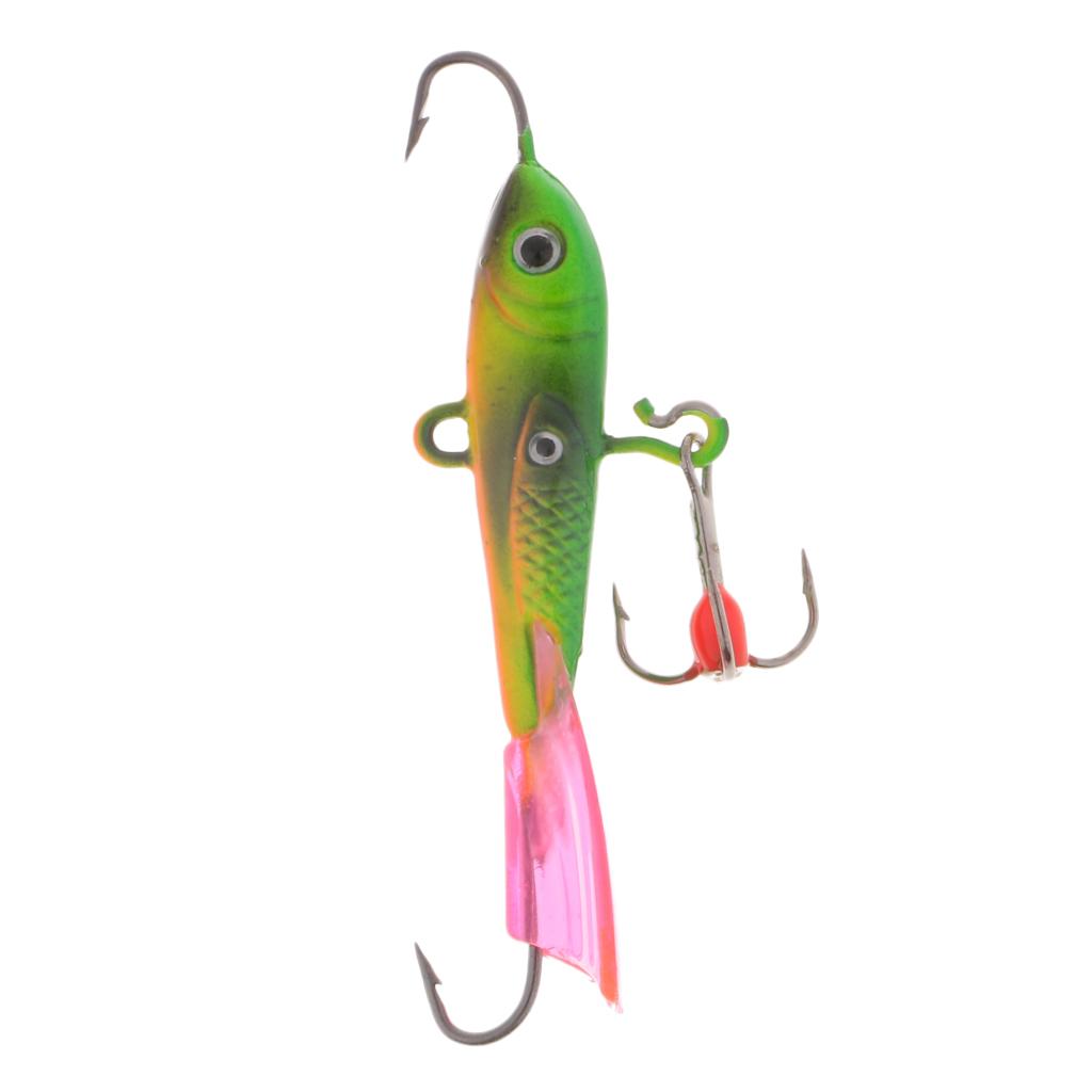 Ice Fishing Lure Bait Straight Up Jigs Fishing Lure Bass Walleye Lure