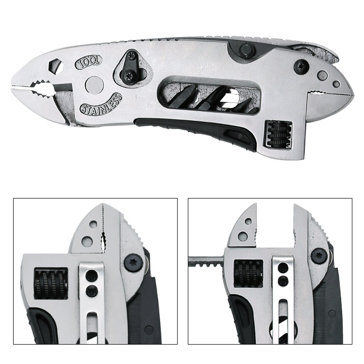 Kềm 13 chức năng,Bộ Kìm, dao, cờ lê, tô vít mini đa năng, Kìm đa năng ngoài trời, Kìm Cắm Trại Lưỡi Cờ Lê đa năng, Kìm ngoài trời đa chức năng