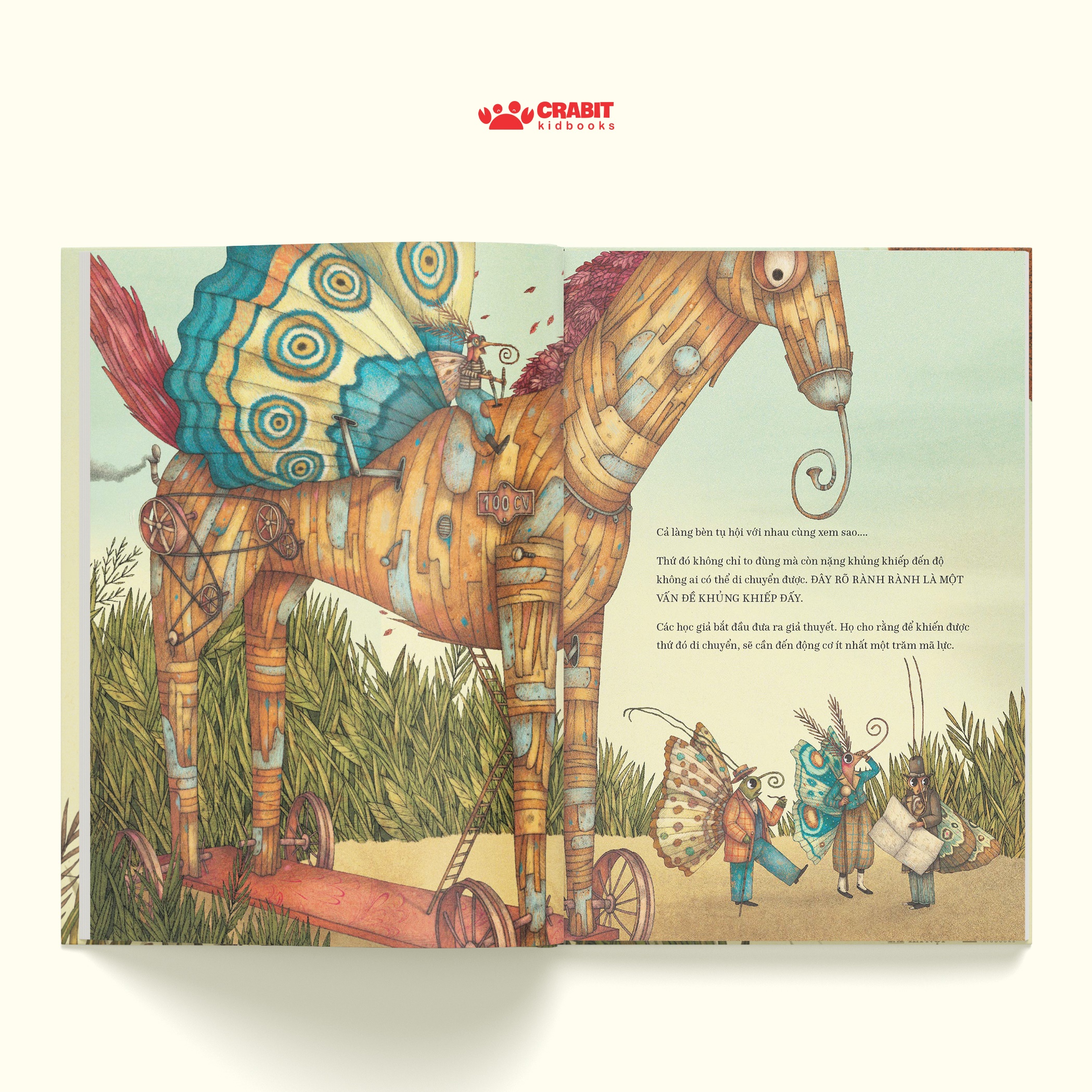 Sách - To như trái núi, nhẹ tựa lông hồng - Crabit Kidbooks
