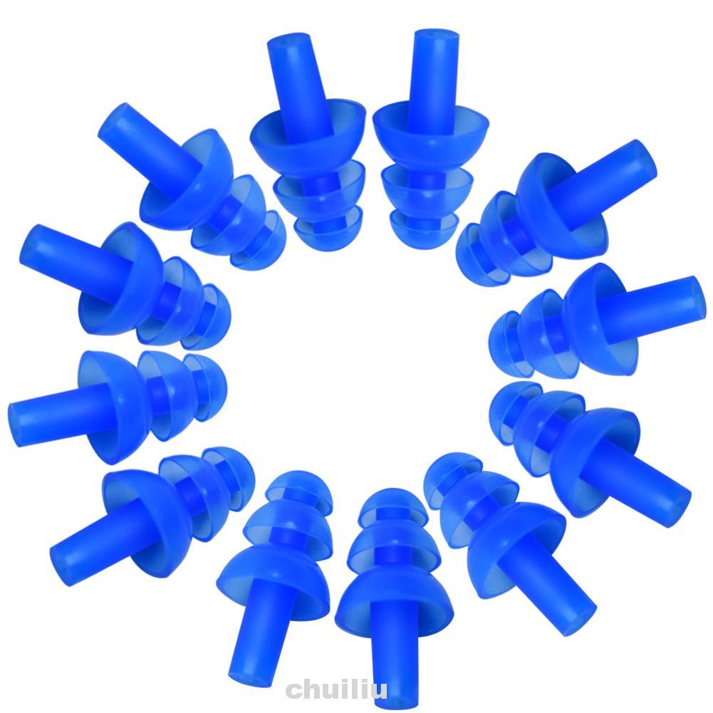 Set 6 cặp nút bịt tai chống nước bảo vệ tai khi bơi