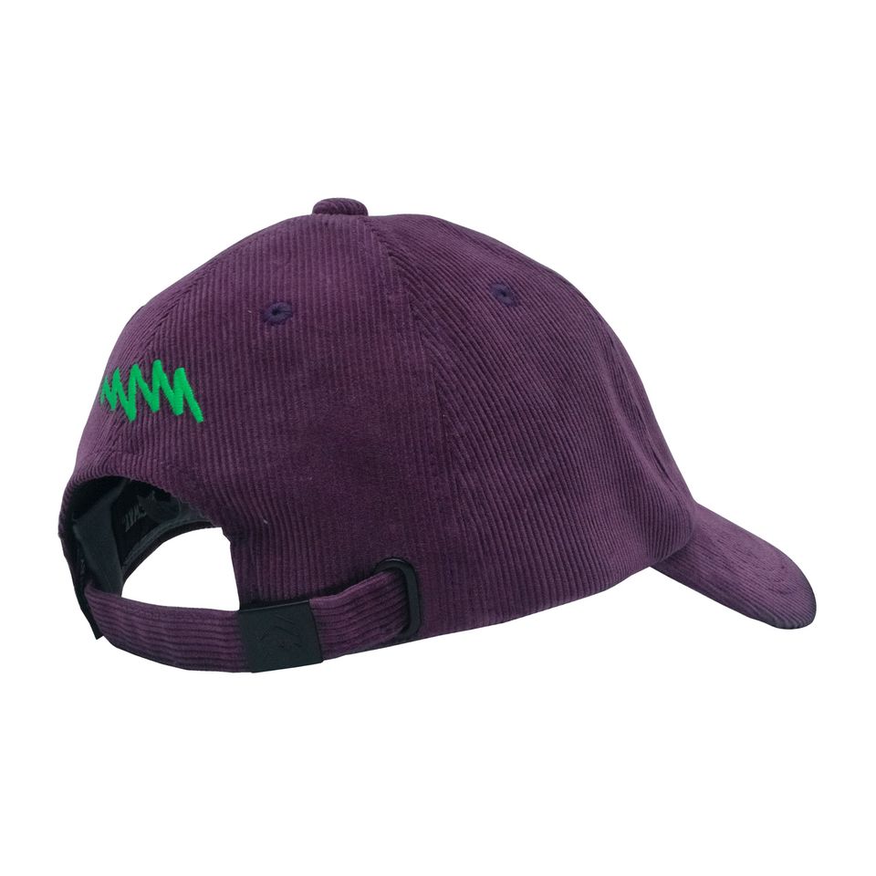 Nón Lưỡi Trai 5THEWAY Tím aka 5THEWAY /over/ Corduroy Dad Cap in PURPLE