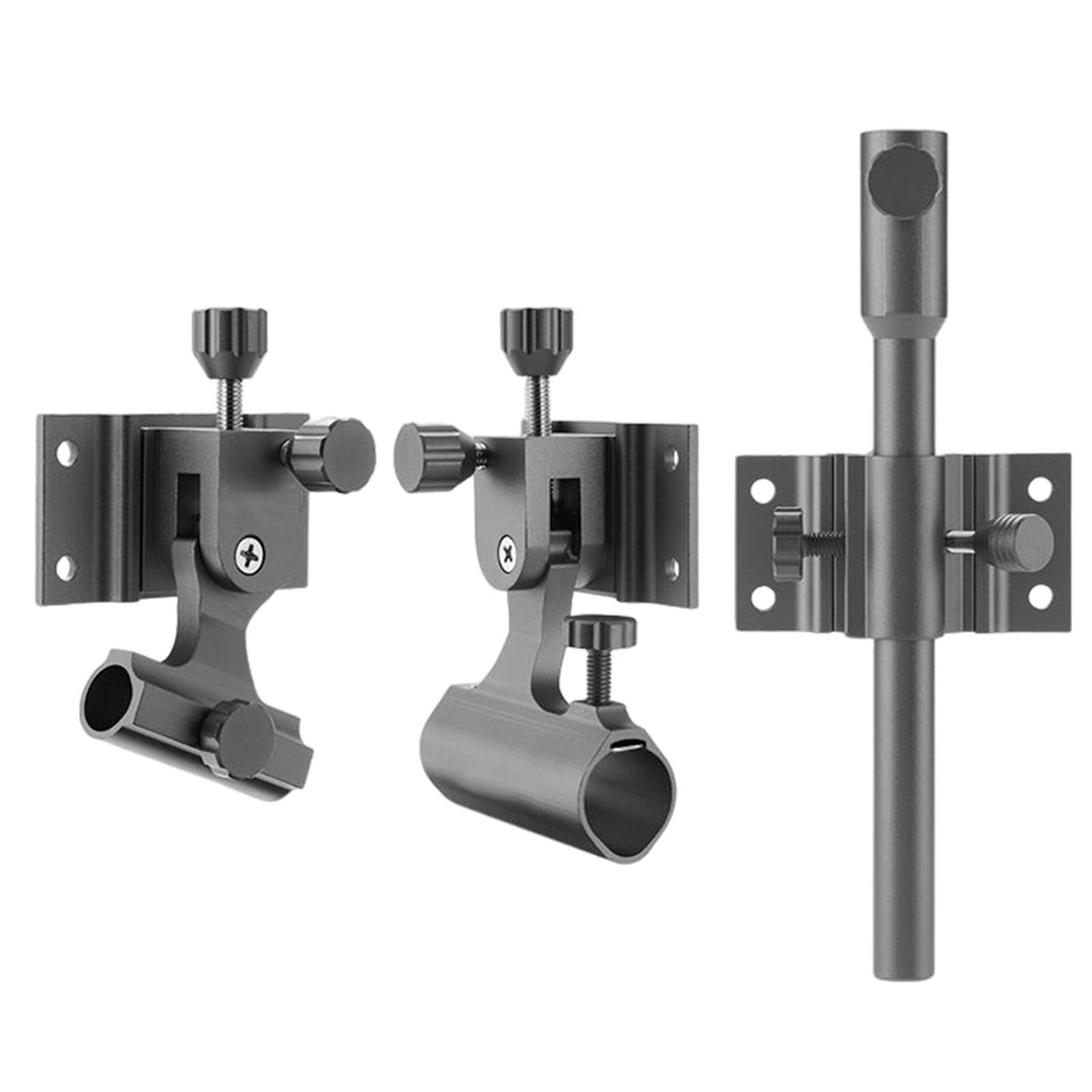 Set of 3 Fishing Chair Accessories Fishing Rod Holder Bracket for Beach