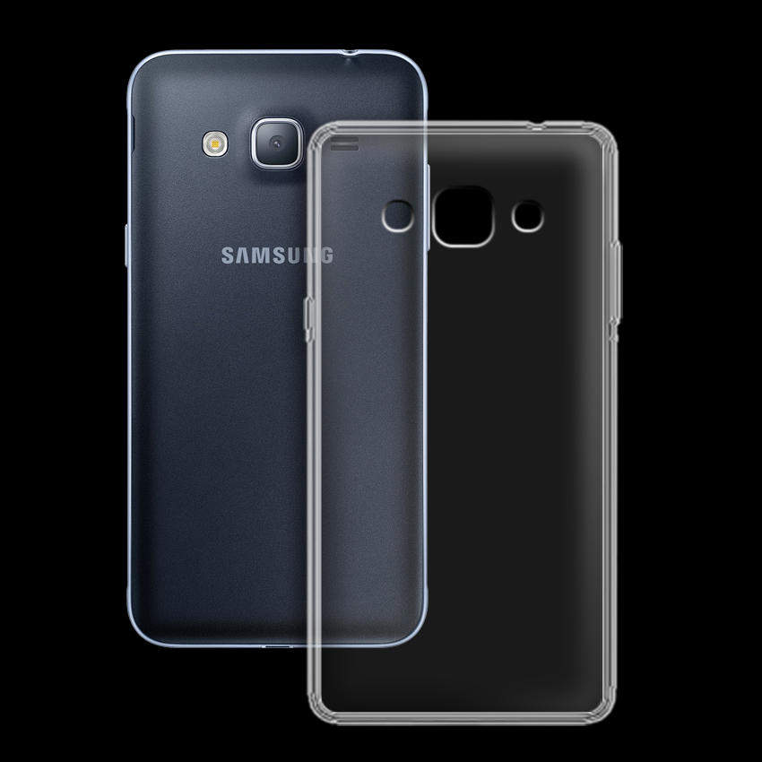 Ốp lưng cho Samsung Galaxy J3 - J3 2016 - 01042 - Ốp dẻo trong - Hàng Chính Hãng