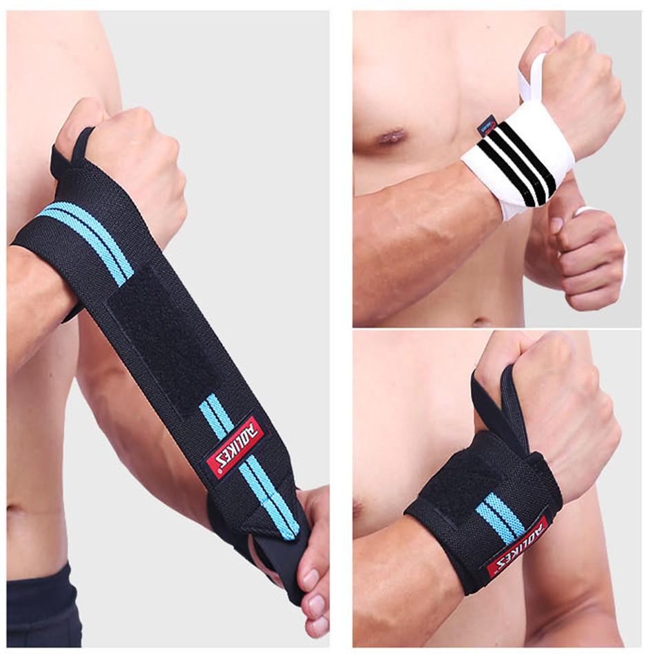 Băng quấn cổ tay tập gym chính hãng Aolikes , Phụ kiện thể thao cao cấp bảo vệ cổ tay GY22