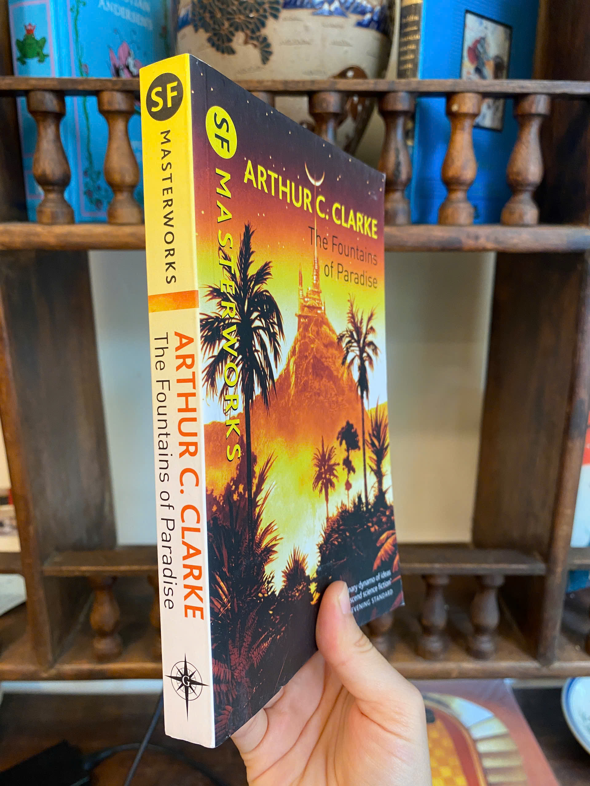 Sách - SF Masterworks: The Fountains of Paradise by Arthur C. Clarke | Science Fiction / Fantasy