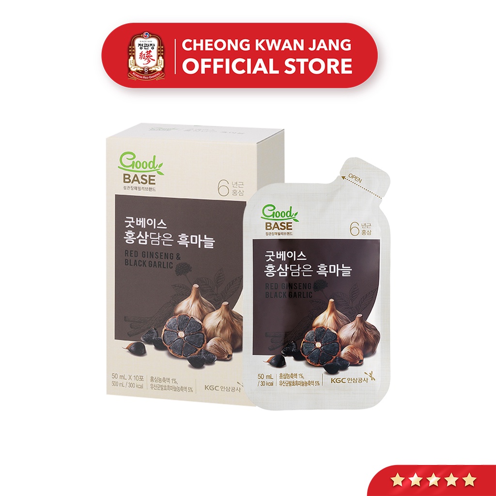 Nước Hồng Sâm Hàn Quốc Goodbase Vị Tỏi Đen