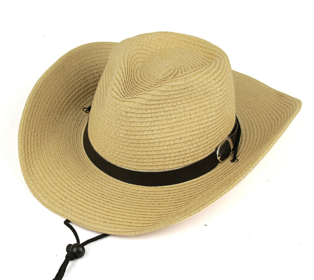 Nón cao bồi nam Mũ cao bồi nữ đi biển rộng vành chống nắng UV  thoáng mát gấp gọn Panama thời trang Korea dona22032001