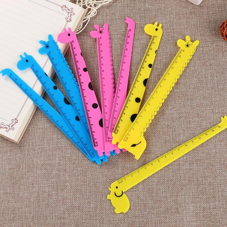 Thước động vật hươu/voi dễ thương 15cm đẹp