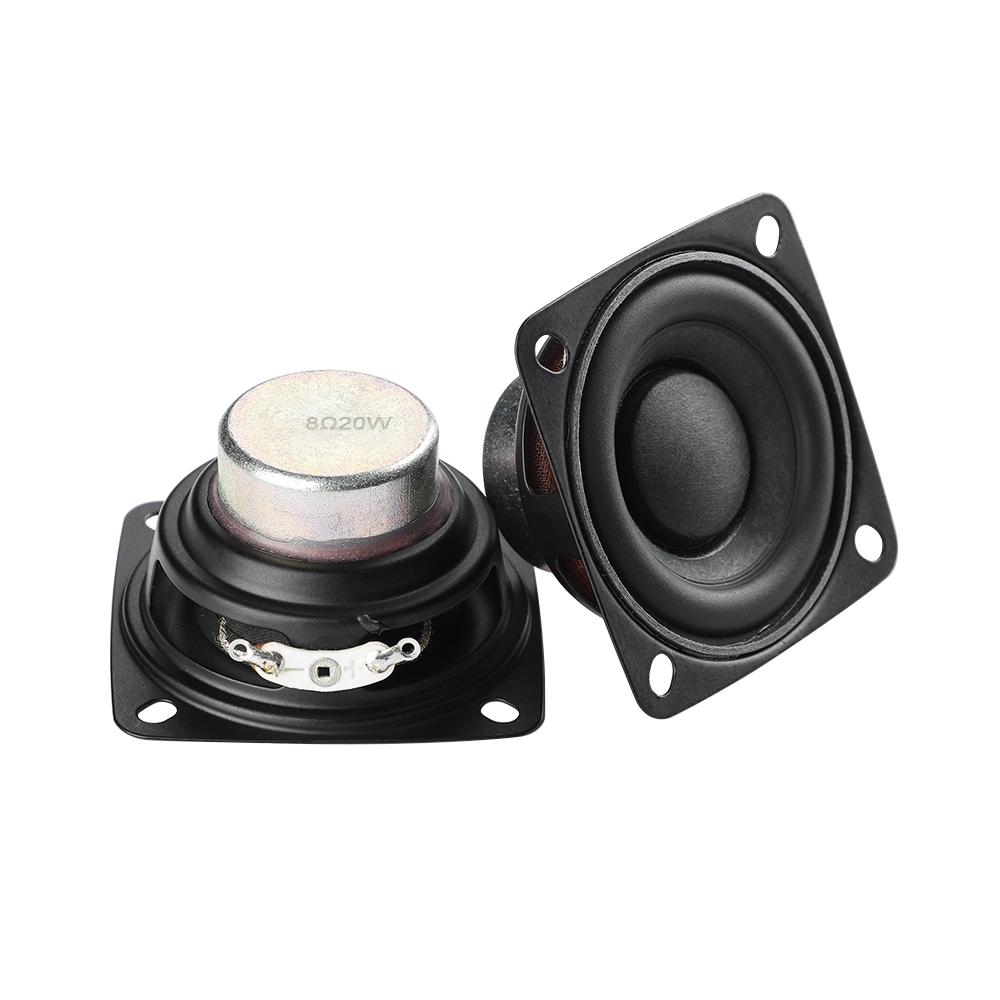 AIYIMA 2 Chiếc 2 Inch Trình Điều Khiển Loa Toàn Dải 4/8 Ohm Đài Phát Thanh Khuếch Đại Âm Thanh Loa 10W 15W 20W DIY Loa Bluetooth HIFI Color: 4 ohm 20 W Speaker