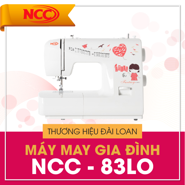 Máy may gia đình NCC 83L0 -Thương hiệu uy tín - Hàng Chính Hãng