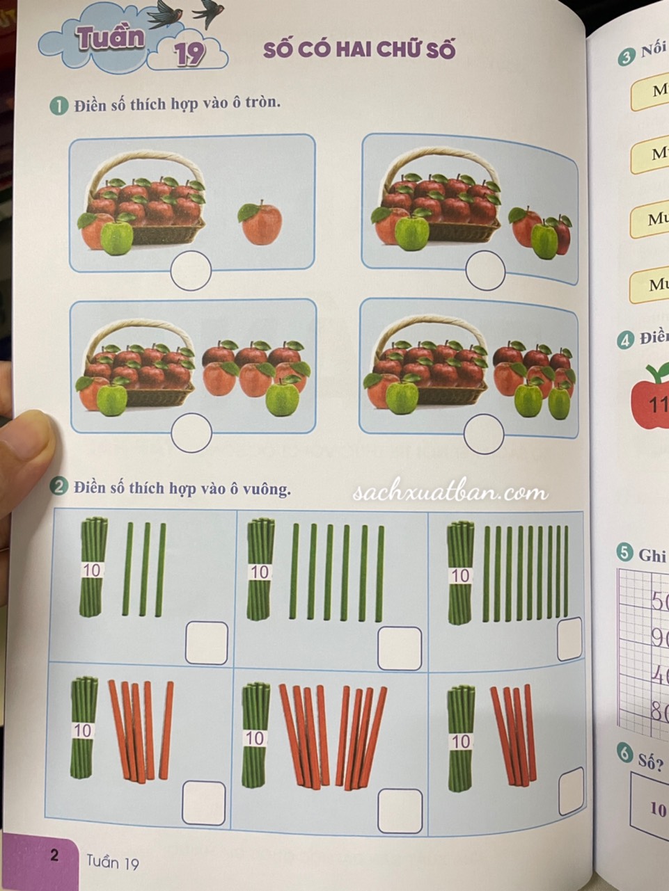 Sách Bài Tập Tuần Toán 1 Tập 2 - Kết Nối - Biên soạn theo chương trình GDPT mới