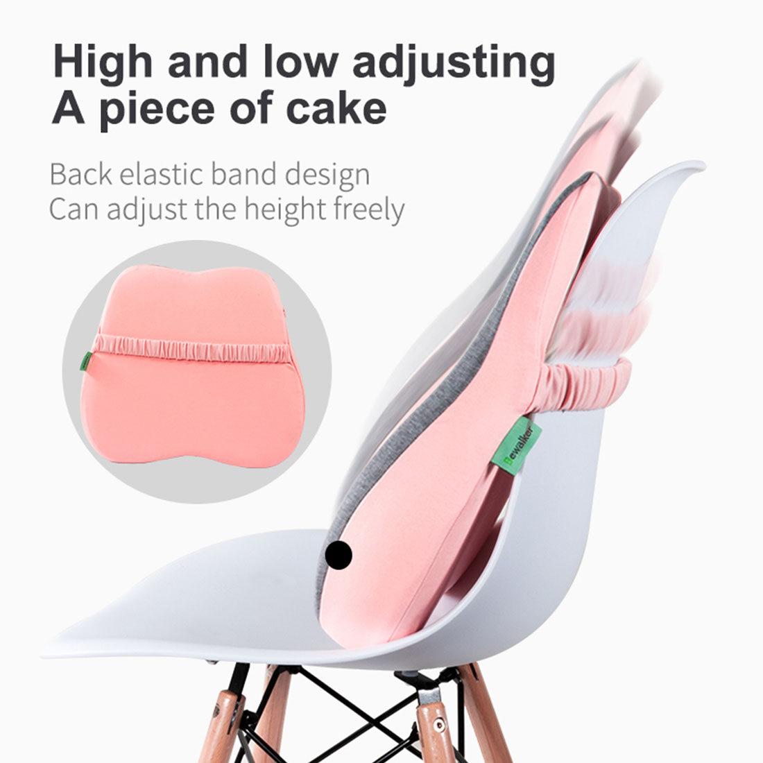 Đệm hỗ trợ thắt lưng, tựa ngồi văn phòng Memory Foam Lumbar Support Cushion