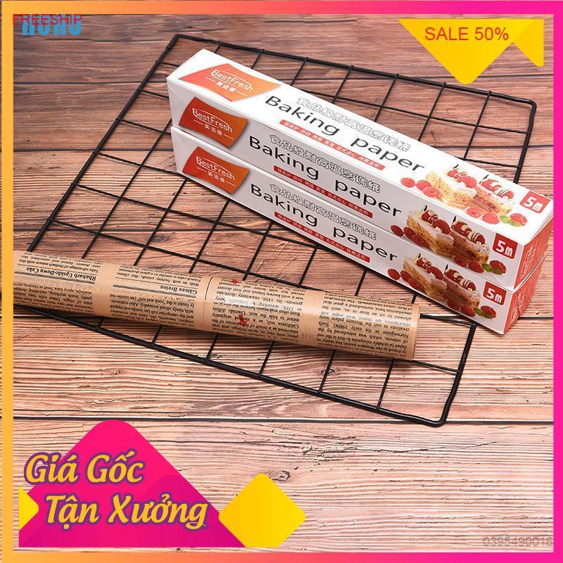 Cuộn Giấy Thấm Dầu, HÚT DẦU Hai Mặt Dài 8m Tiện Dụng Khi Lót Nướng Bánh, bảo vệ môi trường và tốt cho sức khỏe.