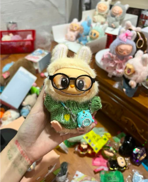 Áo quần cho Labubu - Kính Mắt Dành Cho Búp Bê LBB V2 Kích Thước 6.5cm, Thời Trang Cho Búp Bê Xinh