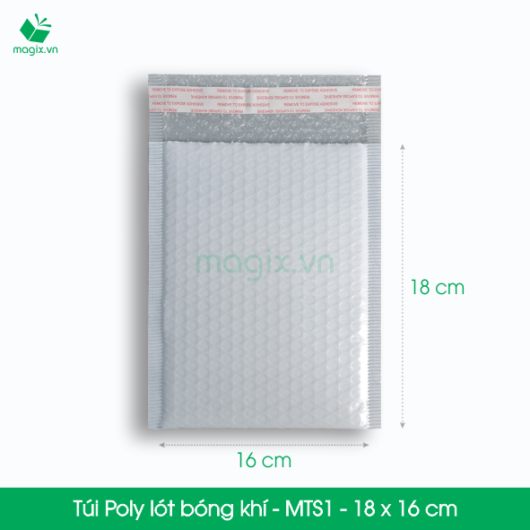 MTS1 - 18x16 cm - 25 Túi chống sốc bọc bóng khí