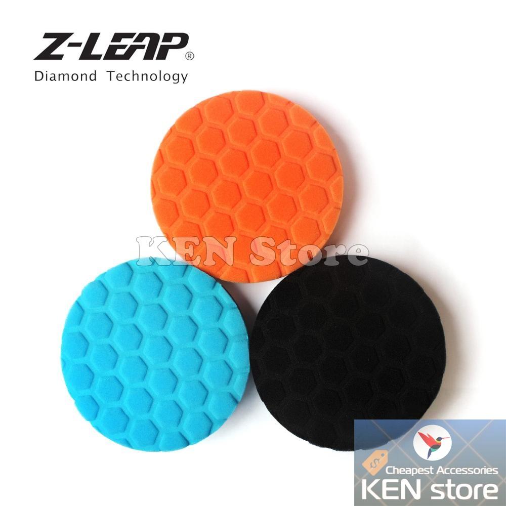 Bộ 3 phớt mút đánh bóng đường kính 3" - 7"