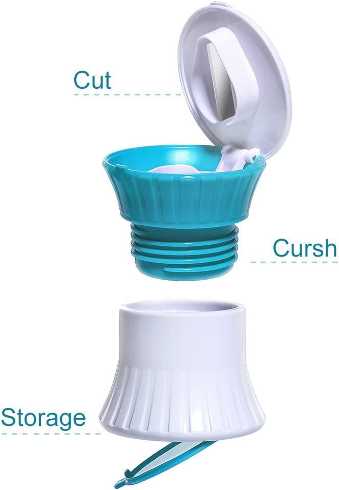 Máy cắt thuốc và máy nghiền thuốc 3in1, Máy cắt một nửa thuốc, Máy nghiền thuốc, Máy nghiền nhỏ thuốc, Máy tách thuốc, Máy nghiền thuốc bằng tay