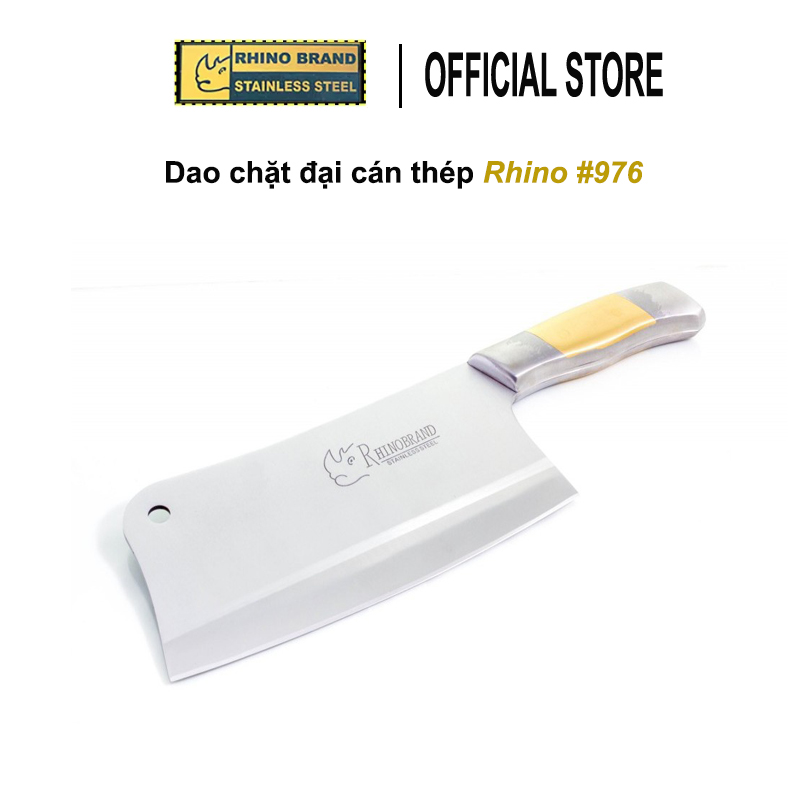 Dao chặt xương cán thép Thái Lan cao cấp Rhino 976