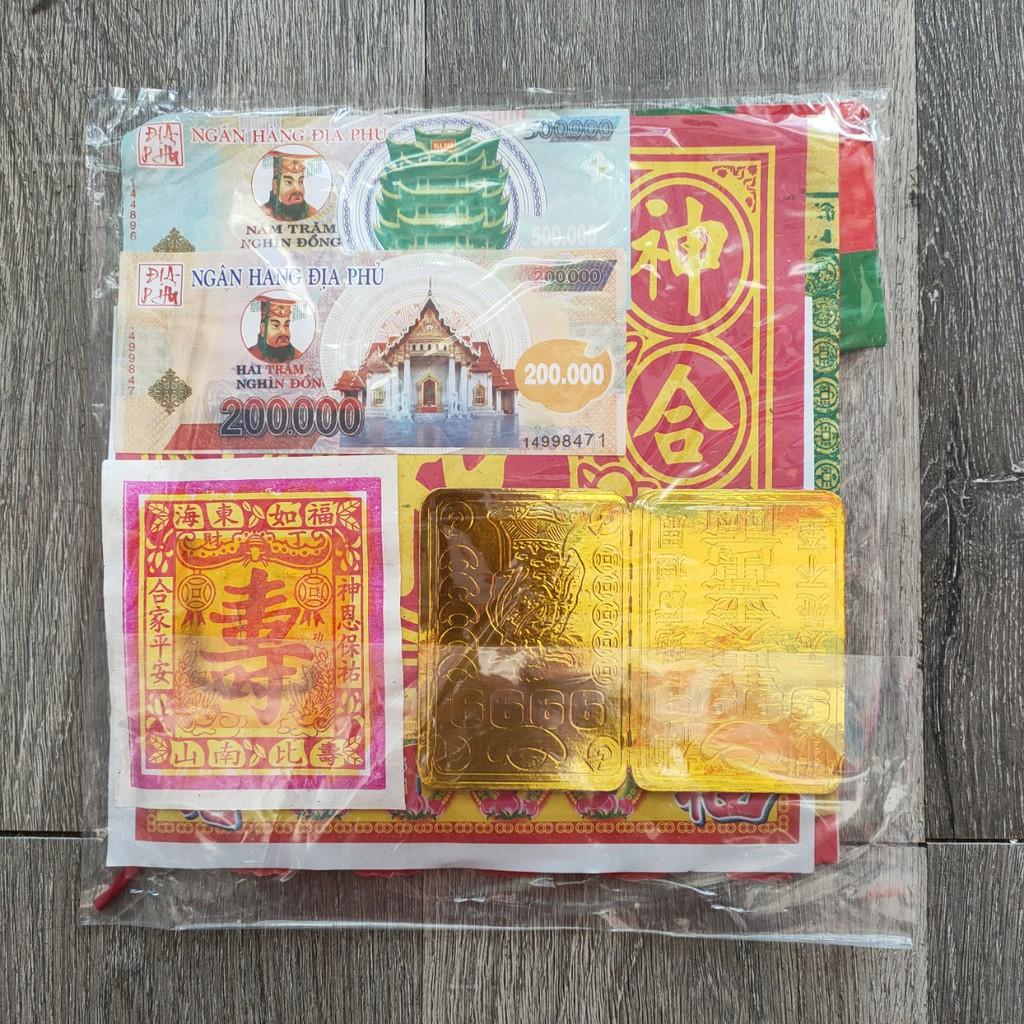 Giấy cúng TRẢ LỄ,CẢM TẠ thờ cúng