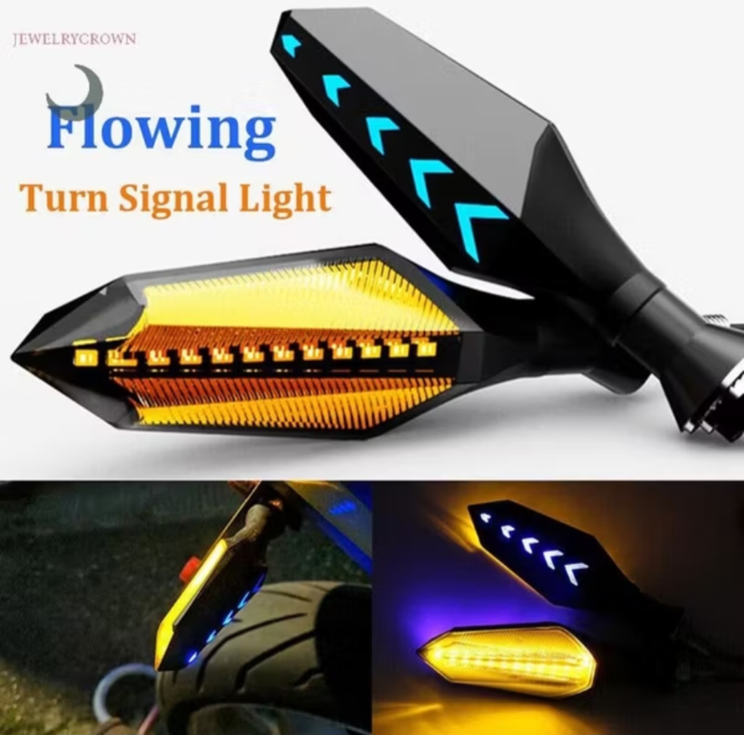 BỘ 2 ĐÈN LED XIN NHAN CHẠY ĐUỔI CỰC ĐẸP MẪU MỚI LẮP XE MÁY