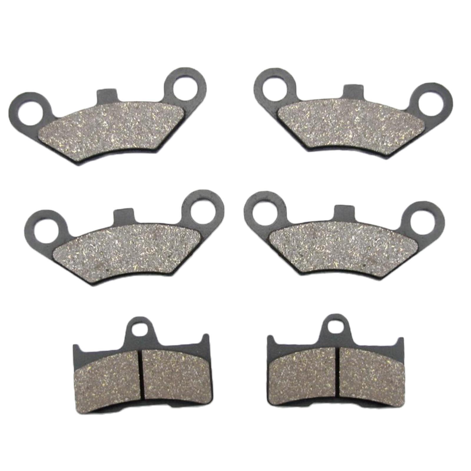 3X Front Rear Brake Pads for CF500 CF600 X5 X8 U5 ATV (3 Pairs