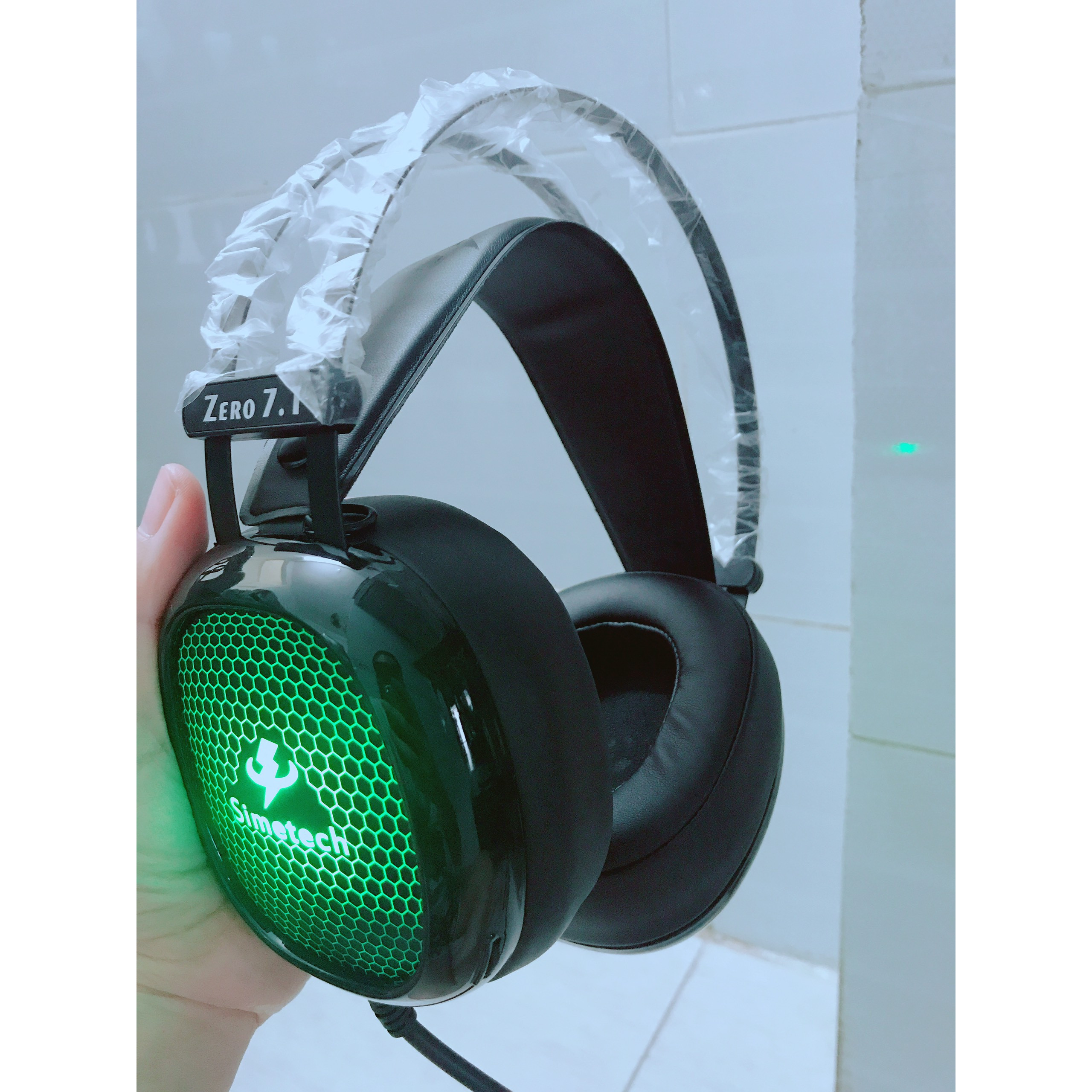 HEADPHONE GAME SIMETECH ESPORTS 5.1 CÓ MICRO ĐÈN LED ĐỔI MÀU ÂM THANH SỐNG ĐỘNG - HÀNG CHÍNH HÃNG