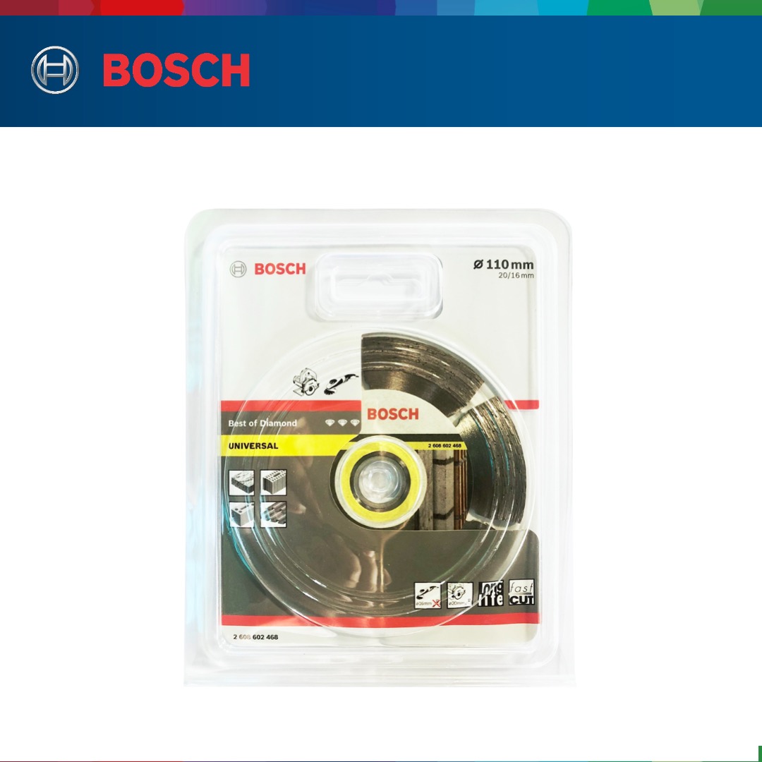 Đĩa cắt kim cương Bosch 110x20/16mm đa năng