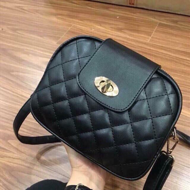 Túi Đeo Chéo Nữ HOT TREND 2019 - MÀU ĐEN
