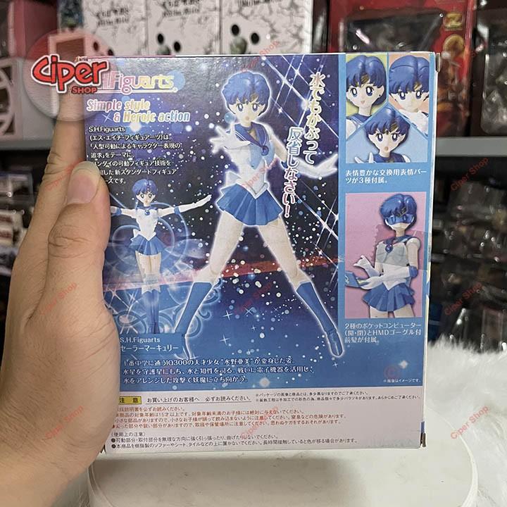 Mô hình thủy thủ sao thủy - Figure Action Sailor Mercury SHF