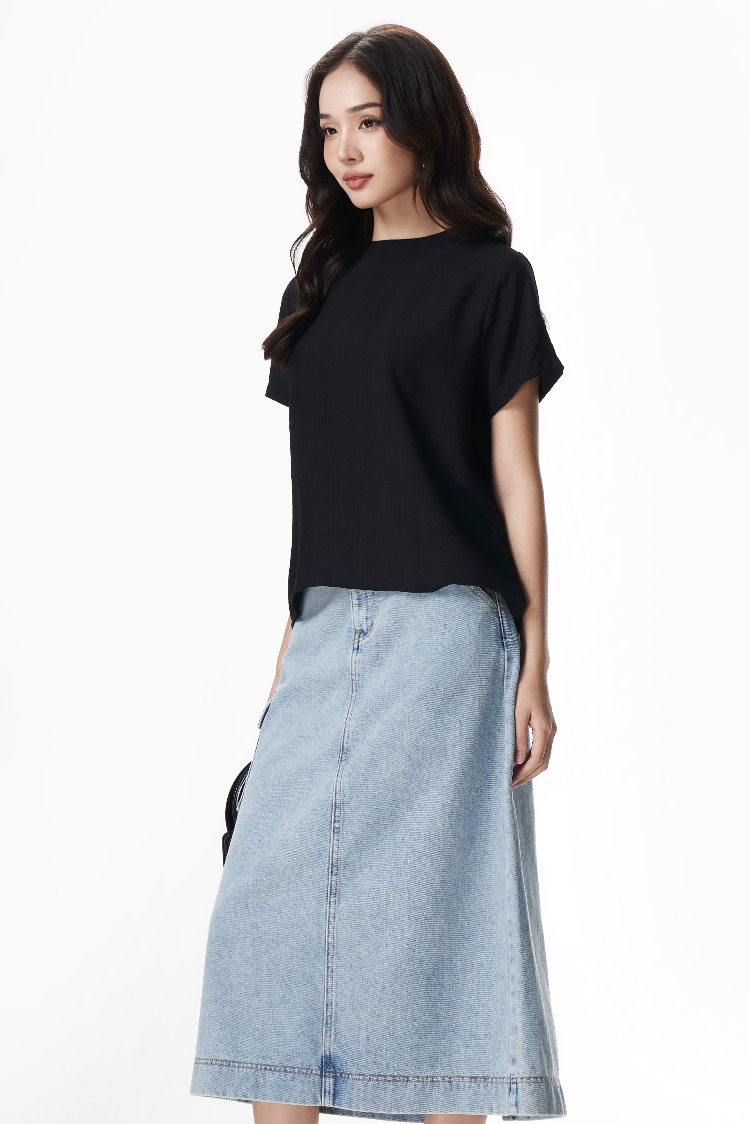 OLV - Chân váy Katelyn Denim Skirt