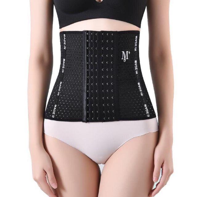 Đai gen bụng chống cuộn, định hình, siết eo 6 móc cài
