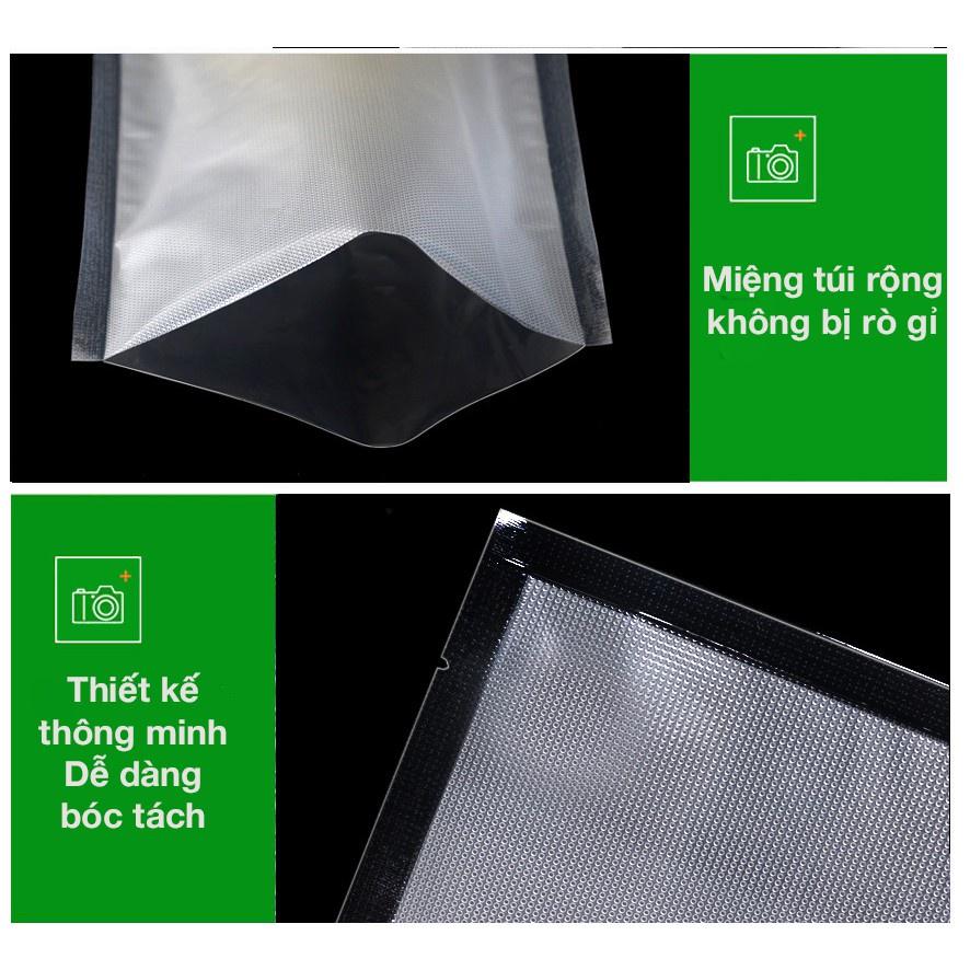 Túi hút chân không thực phẩm một mặt nhám dạng cuộn FOOD SAVER kích thước 25x500