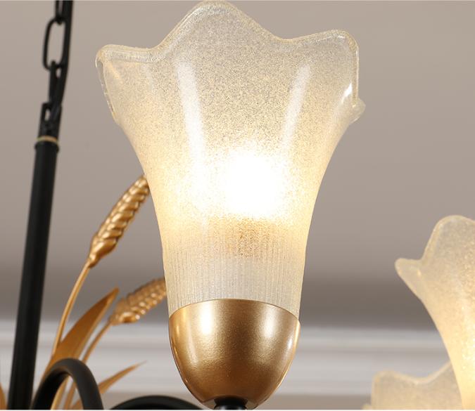 Đèn chùm LED LUXGEN BOE 8 tay trang trí nội thất sang trọng phong cách châu âu