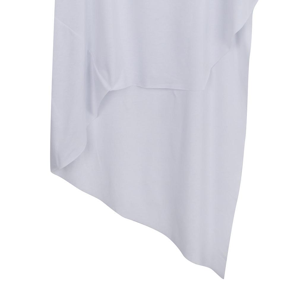 Women's Fashion Tunic Tops Irregular Hem Casual Long Sleeve Blouse T-shirt