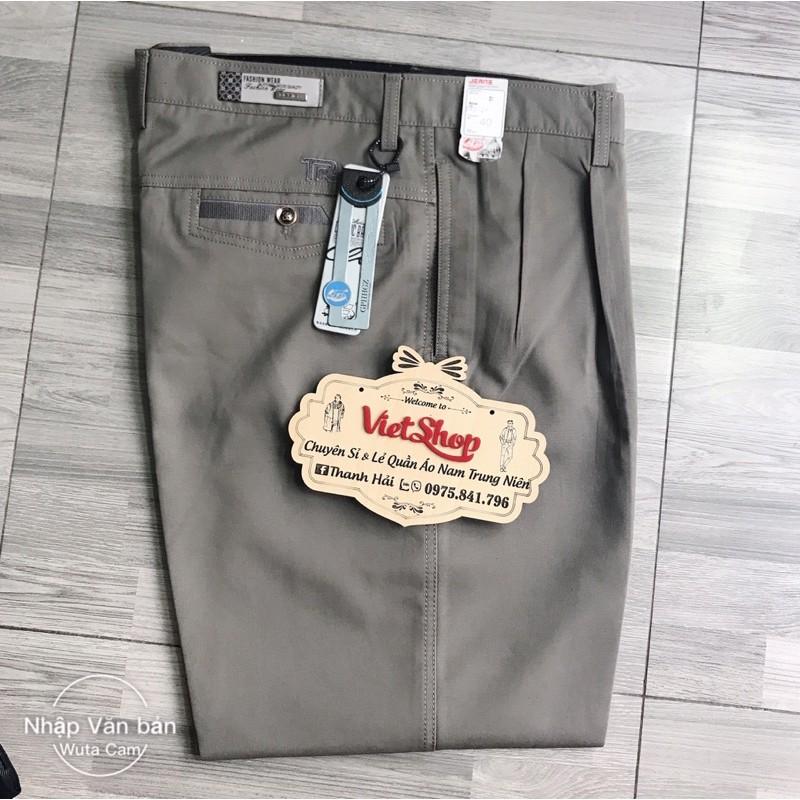 Quần kaki nam trung niên có size 100kg