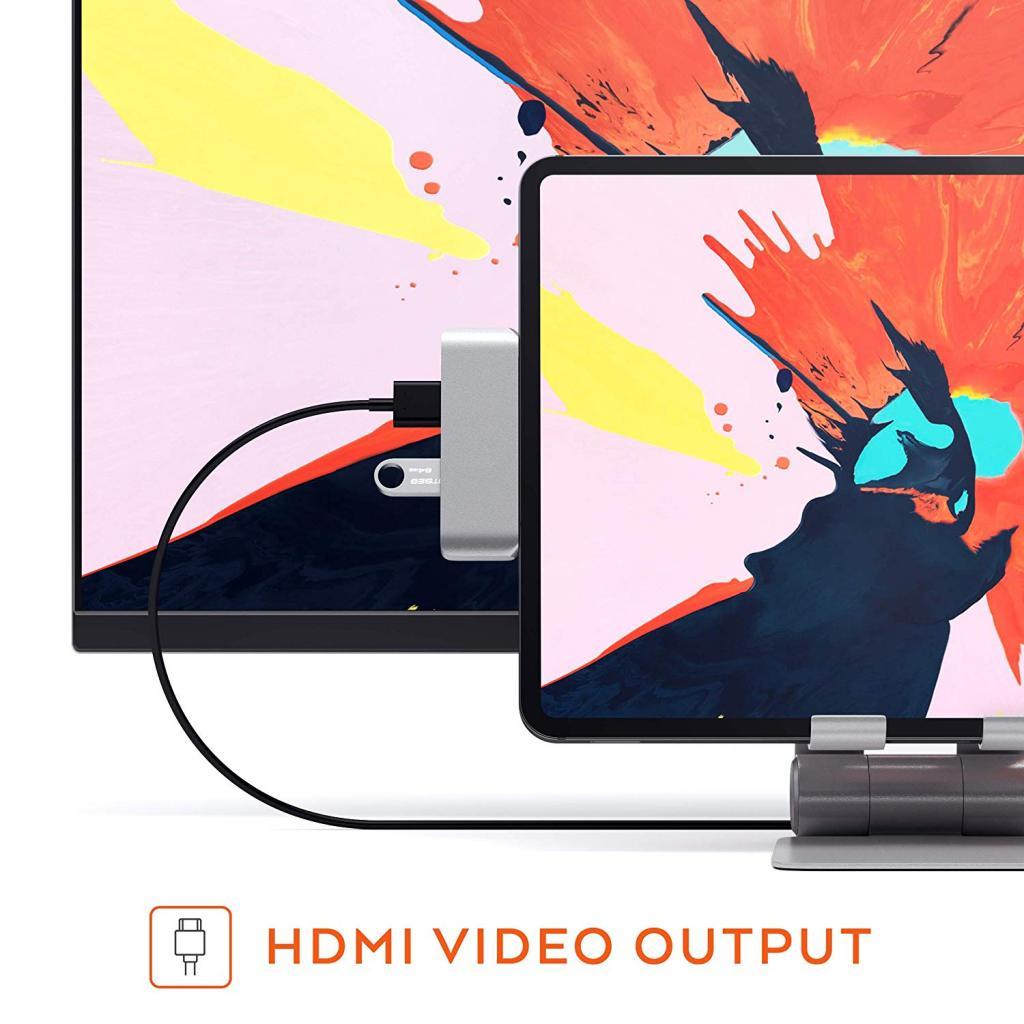 Type-C Dock Station USB-C To HDMI Charger Hub Adapter For IPad Pro