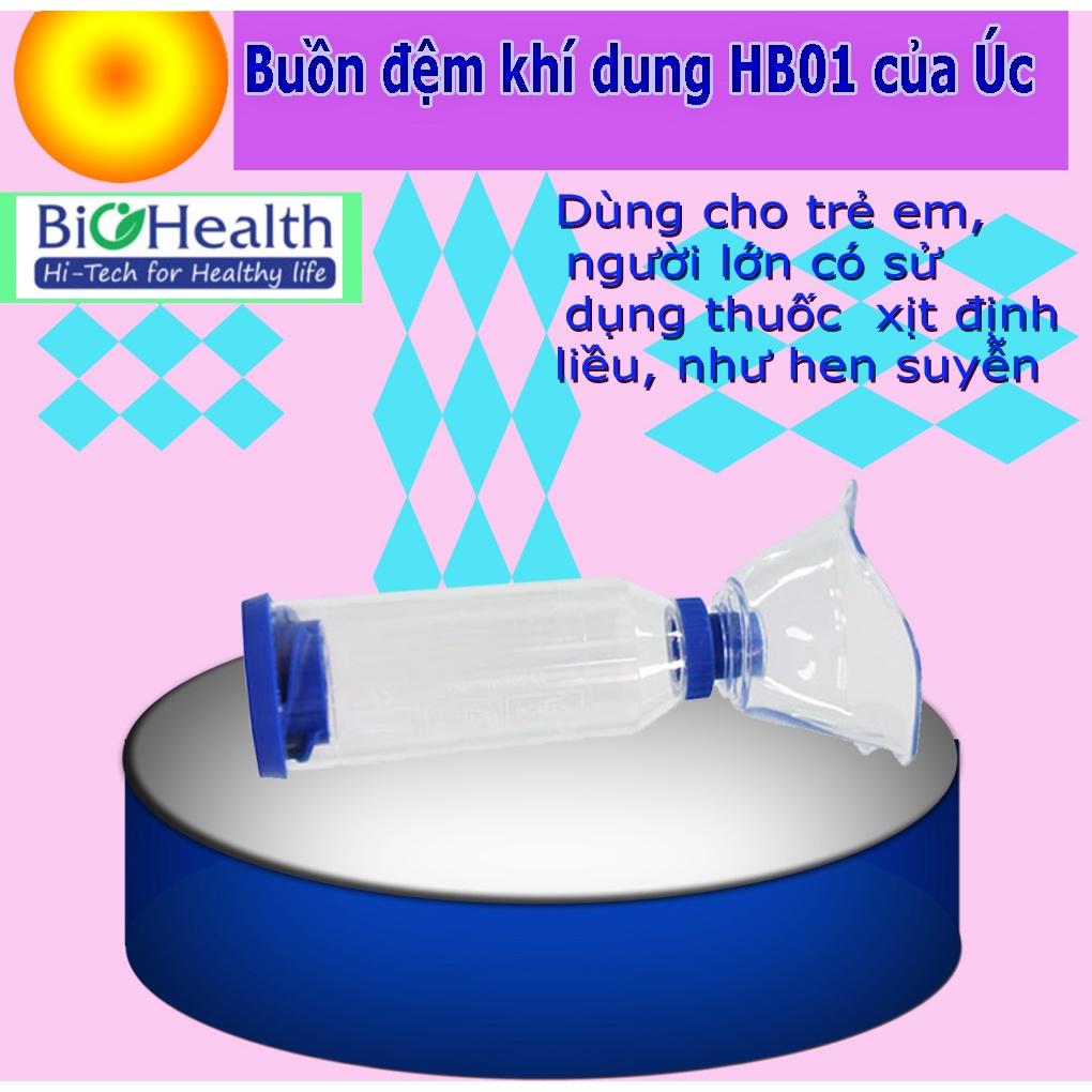 Buồn Đệm Khí Dung Biohealth BH01, Còn Gọi Là Buồng Hít Hen Suyễn (Baby Haler)