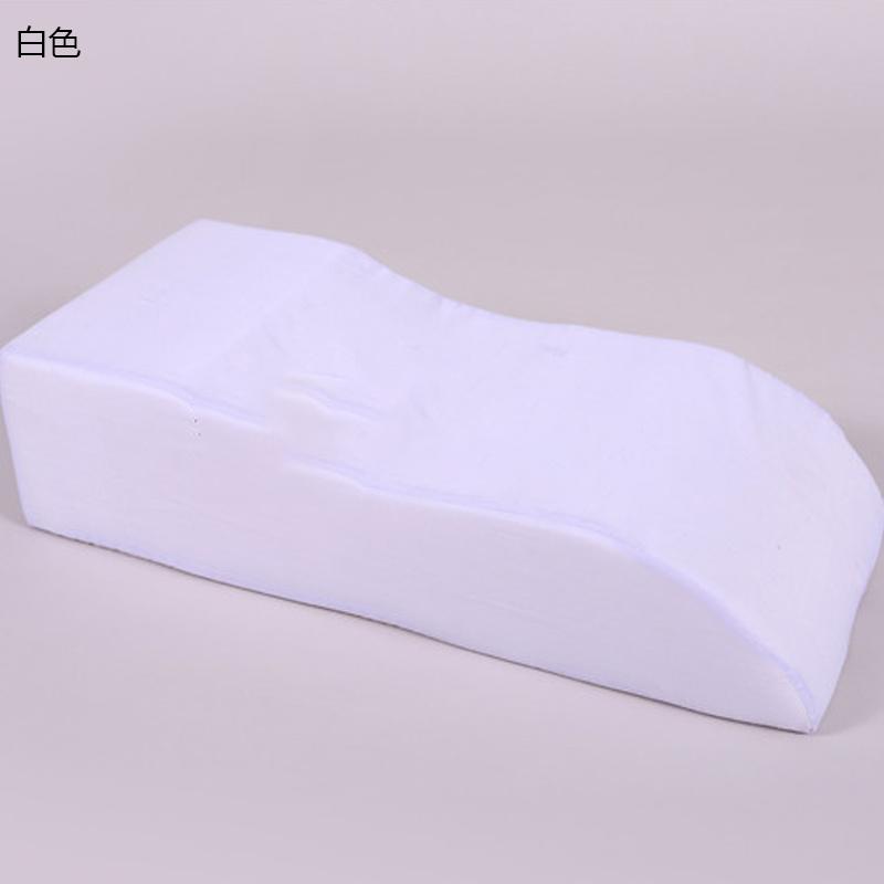 S Hình Bọt Biển Di Động Du Lịch Để Chân Chân Raiser Gối Giường Chân Thư Giãn Gối Hỗ Trợ Xanh Dương Trắng Bao Miếng Lót Massage gối