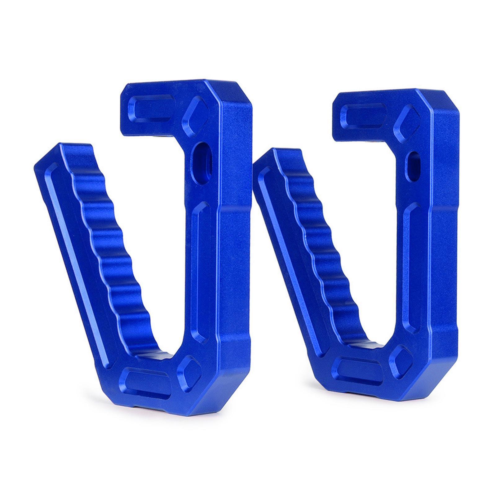 Heavy Duty Aluminum Alloy Interior Grab Handles Grips Car Decoration Supplies for Wrangler 2007-2018 Driving 2Pieces