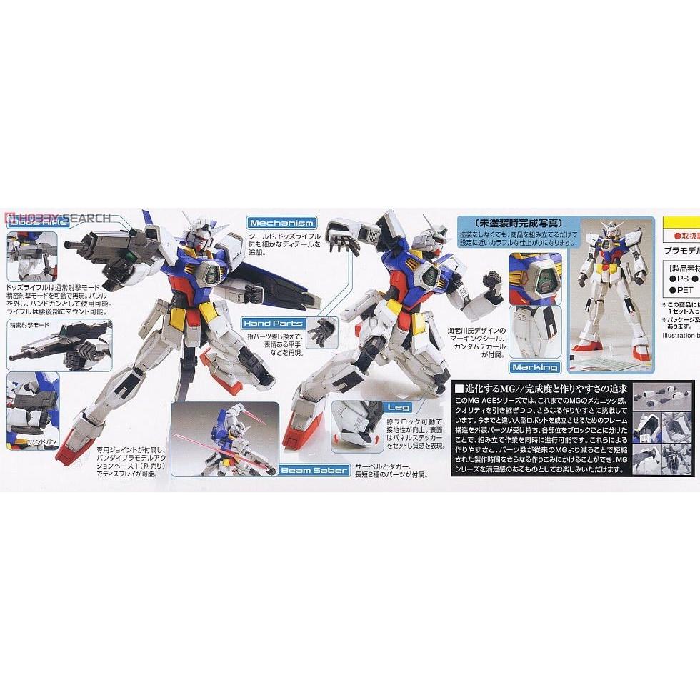 Bộ mô hình MG 1/100 GUNDAM AGE-1 NORMAL