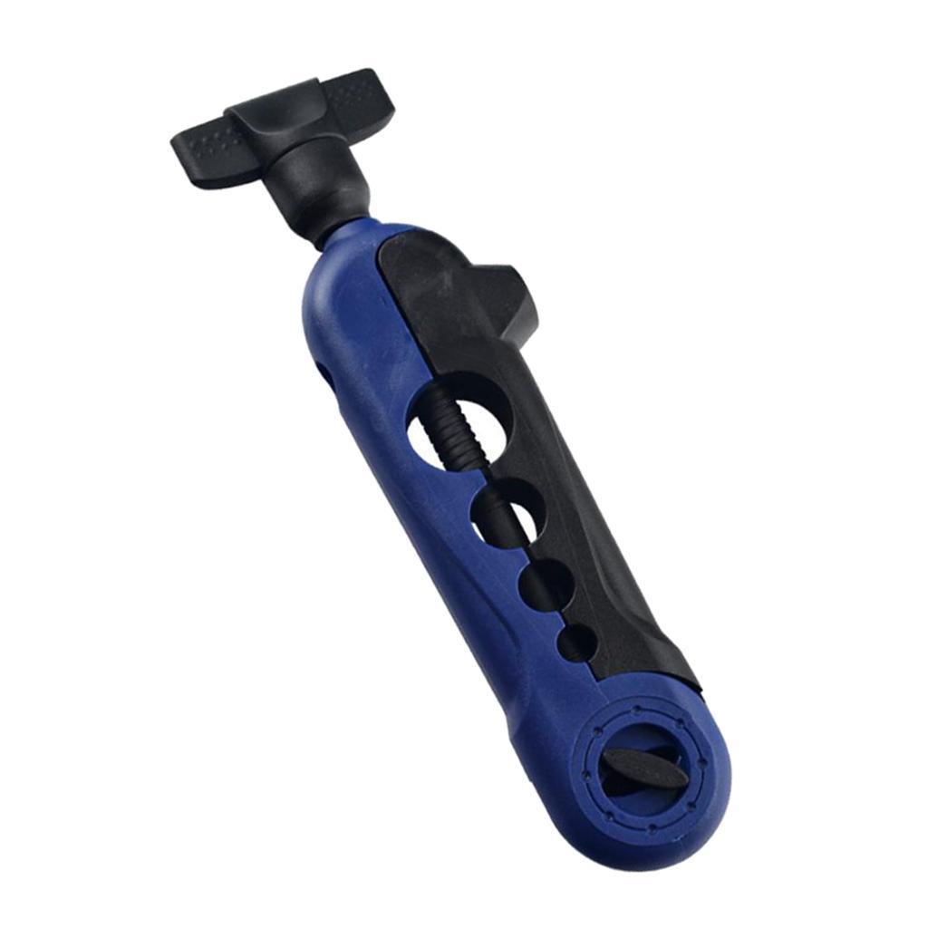 Mini Portable Fishing Line Spooler Fishing Reel Winder Adjustable Black