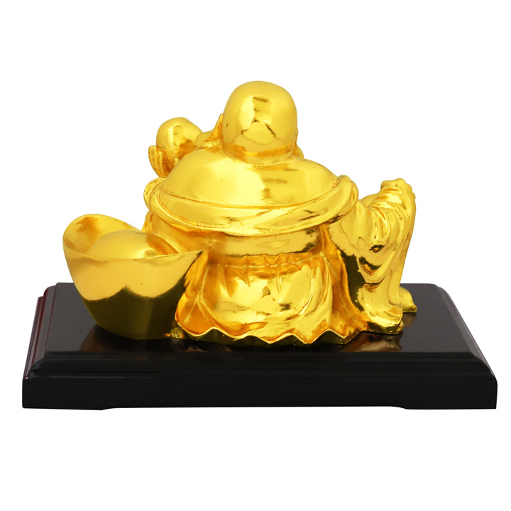 Tượng Đức Phật Di Lặc ngồi mạ vàng  - quà tặng ý nghĩa và độc đáo cho sếp, đối tác hay bạn bè, người thân...