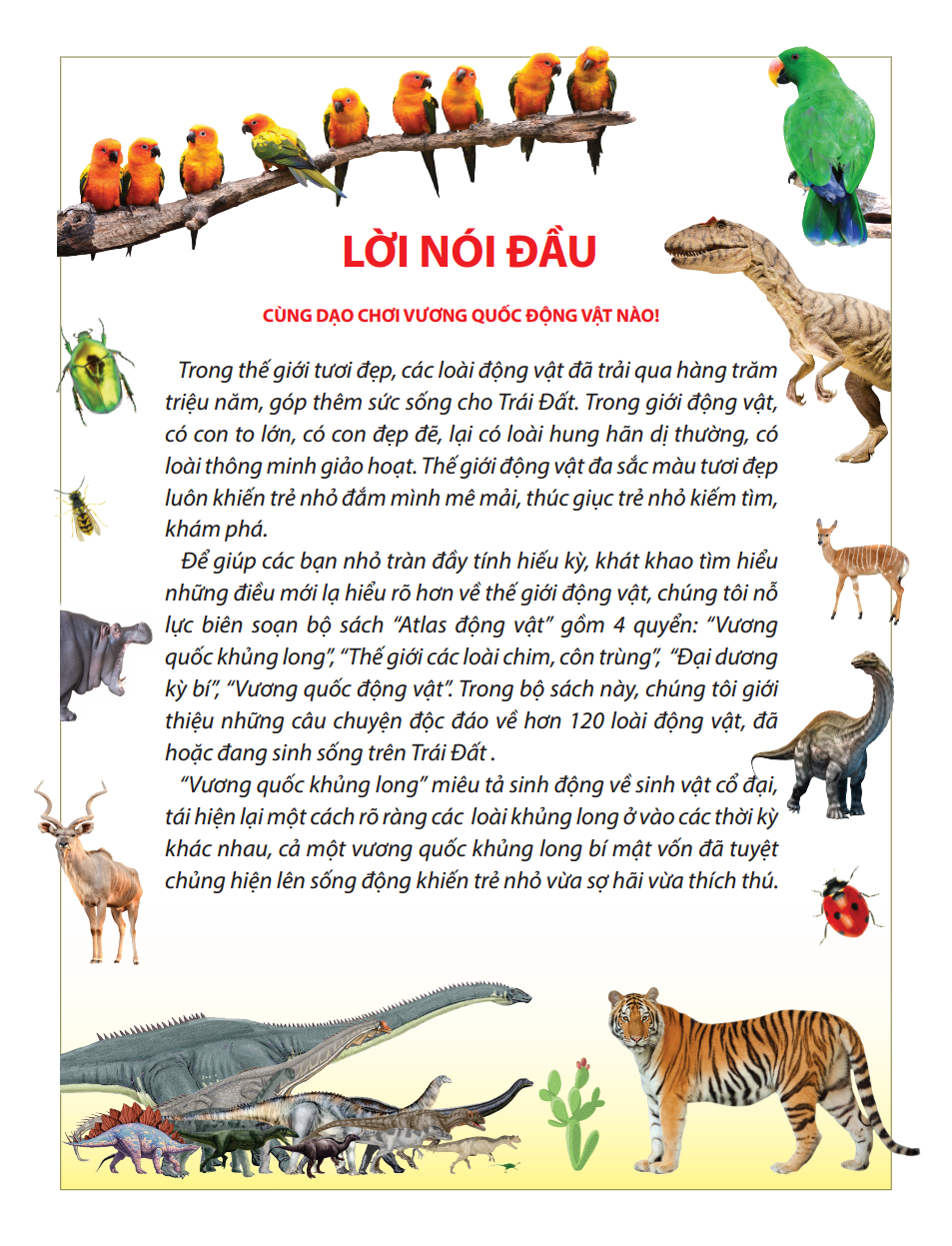 Atlas Động Vật - Vương Quốc Khủng Long