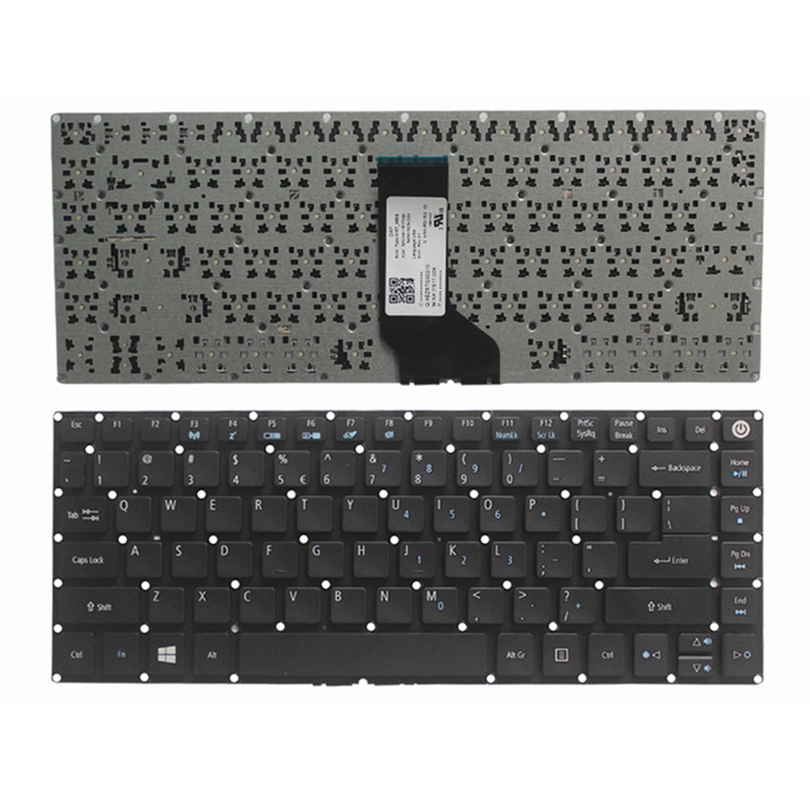 Keyboard English Keypads Accs E5-473 E5-473G 491G Black
