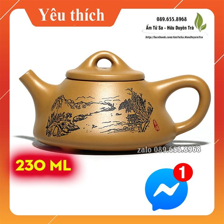Ấm Trà Tử Sa hoàng sơn mật tịch - ấm tử sa nghi hưng cao cấp - pha trà, trà đạo