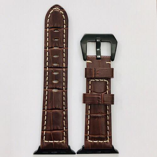 Dây đeo cho Apple Watch hiệu Kakapi Leather Ds size 38 mm - Hàng nhập khẩu