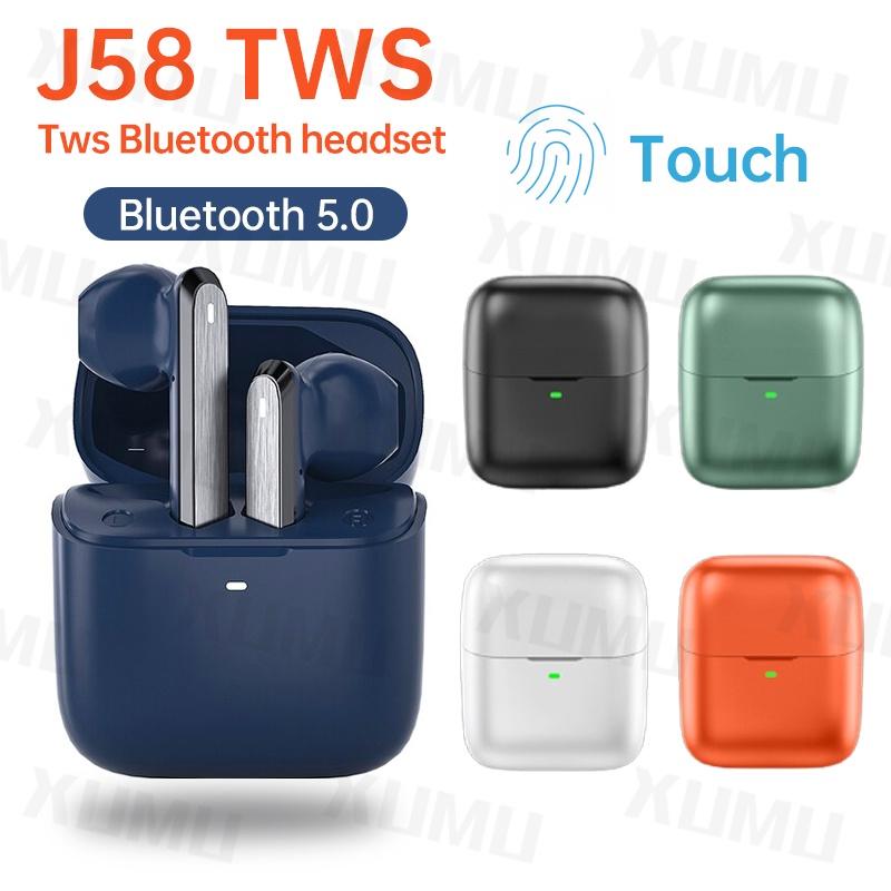 Tai Nghe Bluetooth J58 TWS V5.0 +EDR Phiên Bản Mới, Bass chắc, Nghe nhạc cực chất