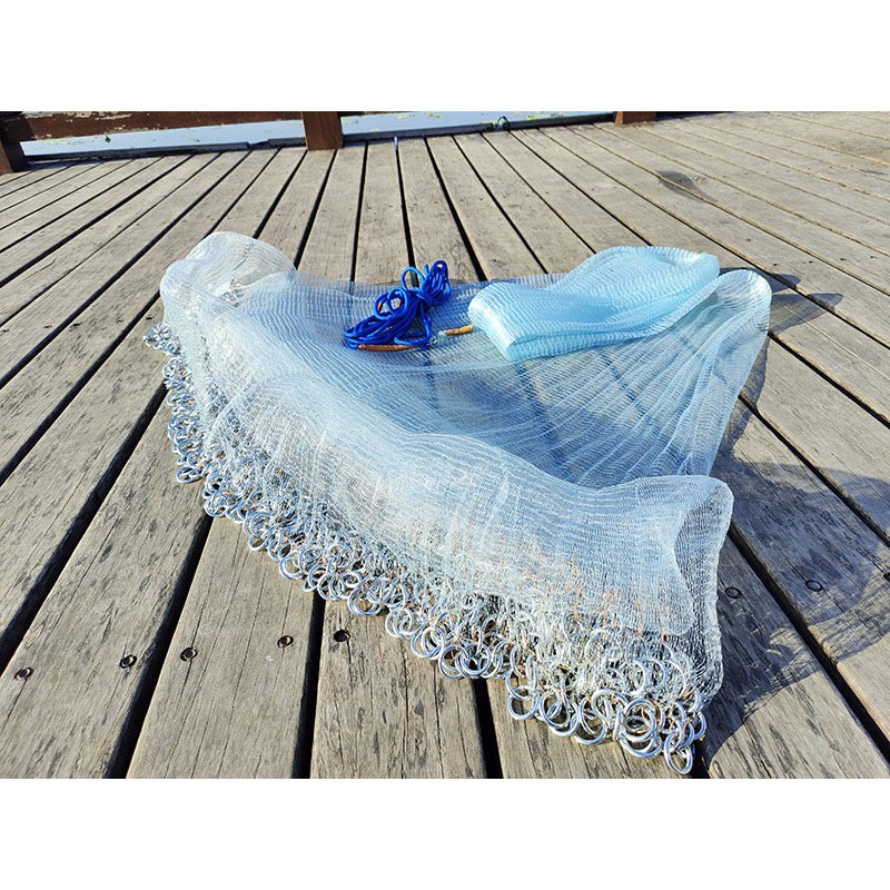 Chài Cước Bắt Tép Thái Lan Mắt 1.5cm Chân Xích Hàng Chính Hãng Bắt Cả Cá Nhỏ