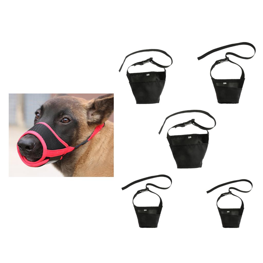 Dog Bite Mask Puppy Dogs Mouth Masks Pet Muzzles Training Product